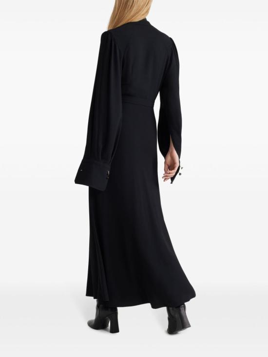 24FW 파투 롱 원피스 DR1450193 999B BLACK - PATOU