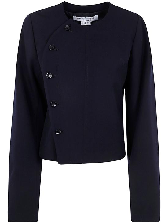 24FW 꼼데가르송 수트 자켓 RN J010 NAVY - COMME DES GARCONS