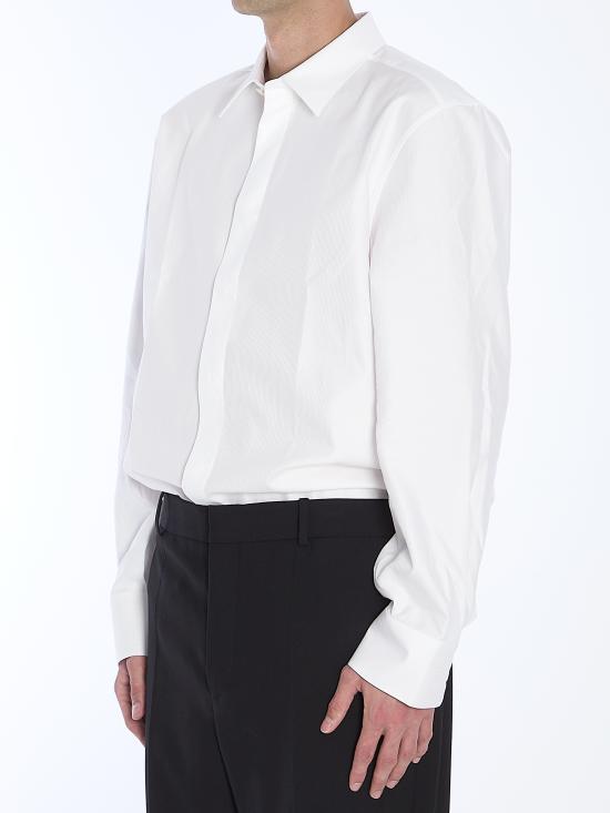 25SS 생로랑 긴팔 셔츠 795529 WHITE - SAINT LAURENT