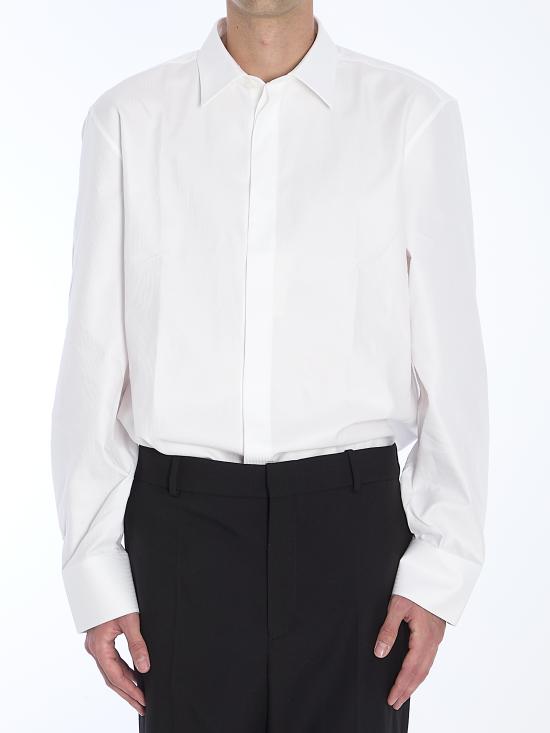 25SS 생로랑 긴팔 셔츠 795529 WHITE