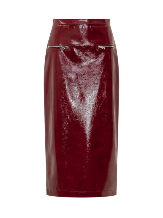 24FW 엠에스지엠 숏 스커트 3742MDD04247800 20 RED