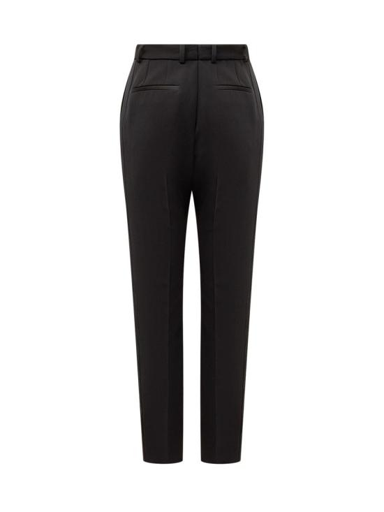 24FW 돌체앤가바나 스트레이트 팬츠 FTAM0TFU21E N0000 Black - DOLCE & GABBANA