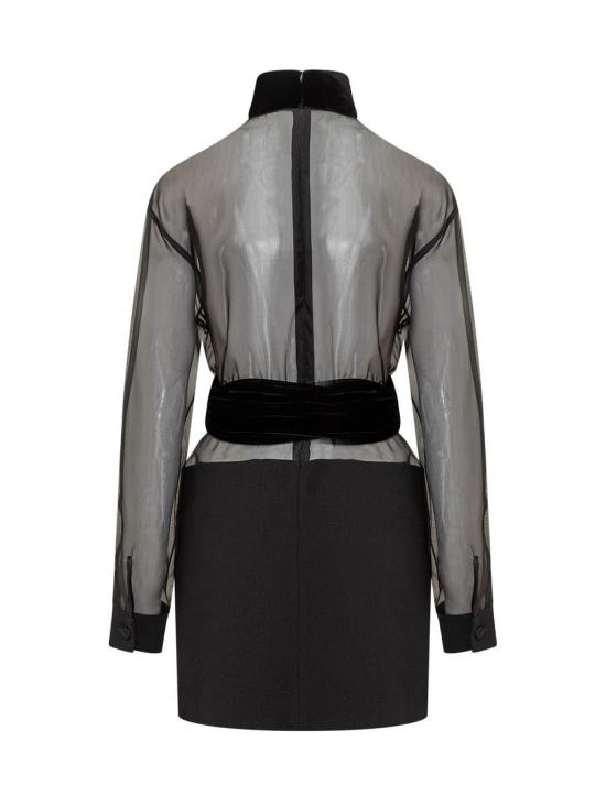 24FW 돌체앤가바나 숏 원피스 F6JNDTGDC09 N0000 Black - DOLCE & GABBANA