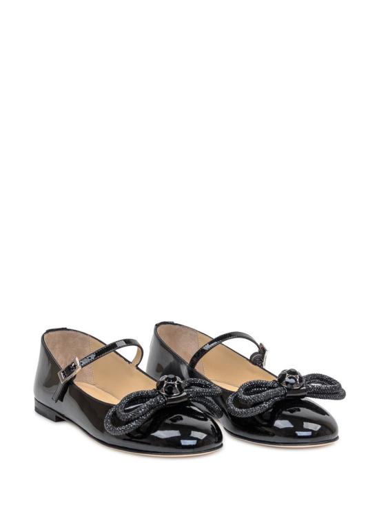 24FW 마흐앤마흐 플랫 슈즈 PF24S0741010PAT BLK Black - MACH&MACH