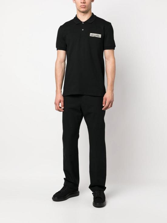  알렉산더 맥퀸 스트레이트 팬츠 724285QUS031000 Black - ALEXANDER MCQUEEN