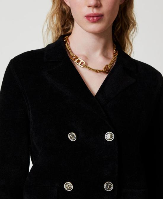 24FW 트윈셋 수트 자켓 242TT3230 00006 Black - TWINSET