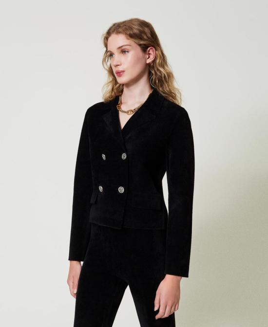 24FW 트윈셋 수트 자켓 242TT3230 00006 Black - TWINSET