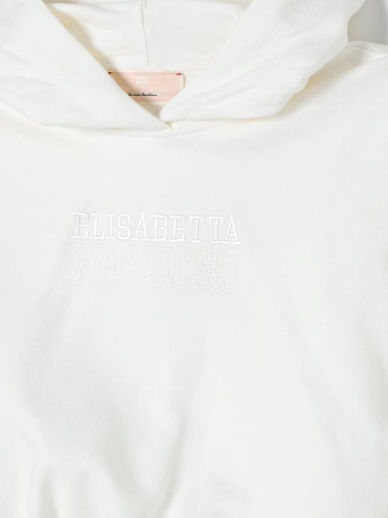 25FW [키즈] 엘리자베타프랜치 트레이닝 상의 EFFE1340FF002 0000 Yellow Cream - ELISABETTA FRANCHI