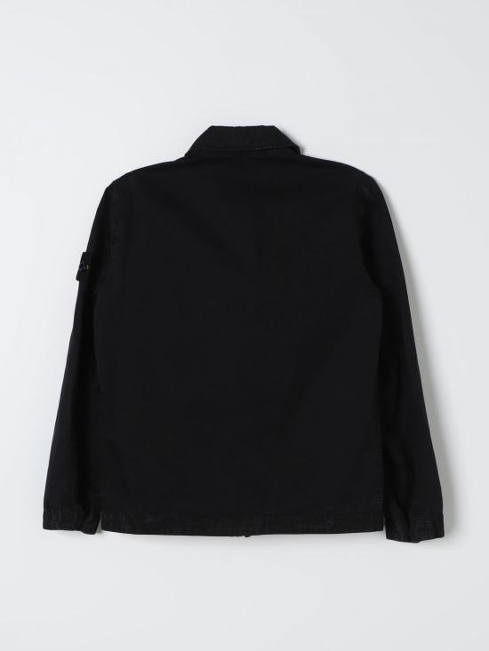 24FW [키즈] 스톤 아일랜드 캐주얼 자켓 8116101WN V0129 Black - STONE ISLAND