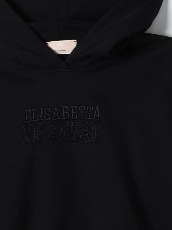 25FW [키즈] 엘리자베타프랜치 트레이닝 상의 EFFE1340FF002 N000 Black - ELISABETTA FRANCHI