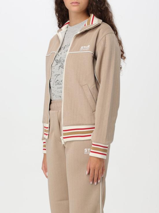 24FW 골든구스 트레이닝 상의 GWP02020P00165315633 Beige - GOLDEN GOOSE