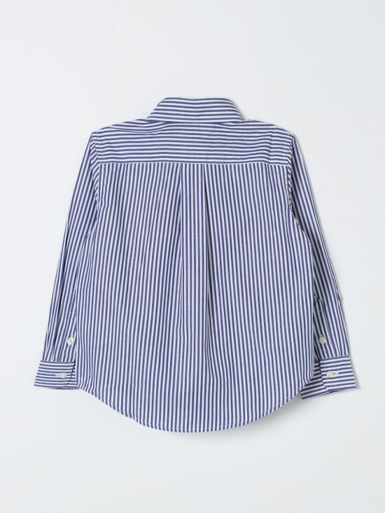 25FW [키즈] 폴로 랄프로렌 패턴 셔츠 322862260 002 Blue - POLO RALPH LAUREN