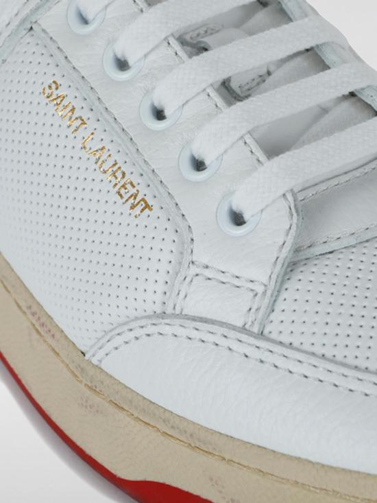 25FW 생로랑 뮬/슬리퍼 7136022W4AA 9226 White - SAINT LAURENT