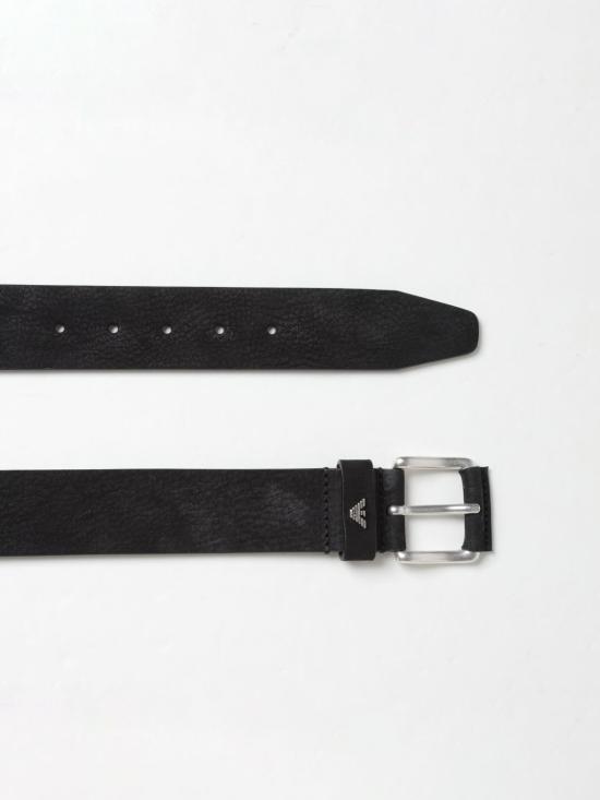 24FW 엠포리오 아르마니 가죽 벨트 Y4S652YQ94G 80001 Black - EMPORIO ARMANI