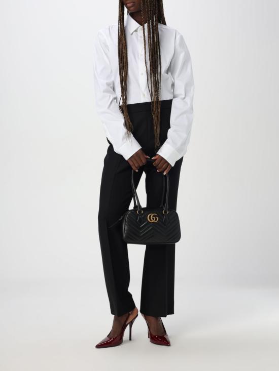 24FW 구찌 스트레이트 팬츠 800108ZARRR 1000 Black - GUCCI