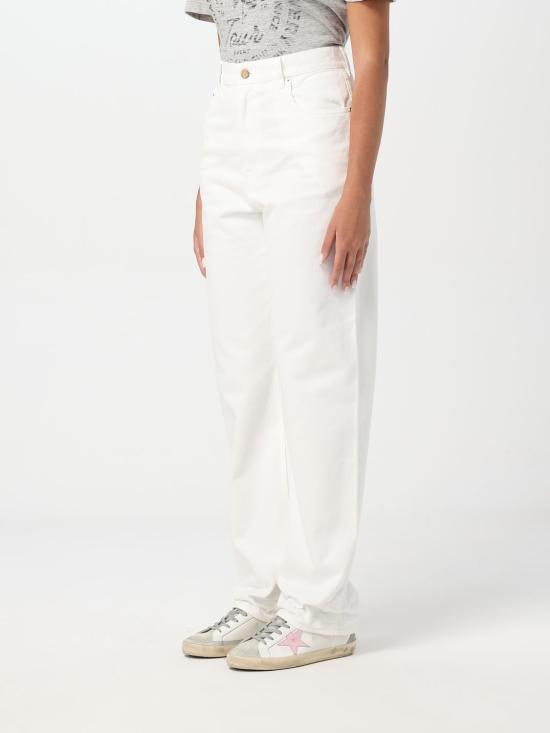 24FW 골든구스 데님 팬츠 GWP00844P00098010190 White - GOLDEN GOOSE