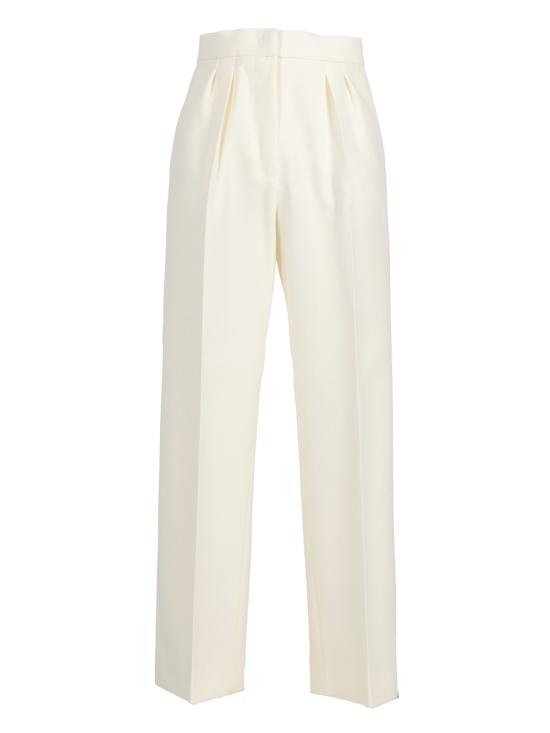 25FW 막스마라 버바노 울 트라우저 2421136062600VERBANO 001 BIANCO