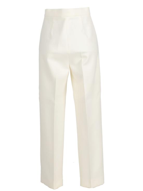 25FW 막스마라 버바노 울 트라우저 2421136062600VERBANO 001 BIANCO - MAX MARA