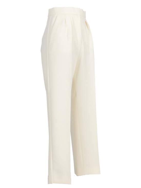 25FW 막스마라 버바노 울 트라우저 2421136062600VERBANO 001 BIANCO - MAX MARA
