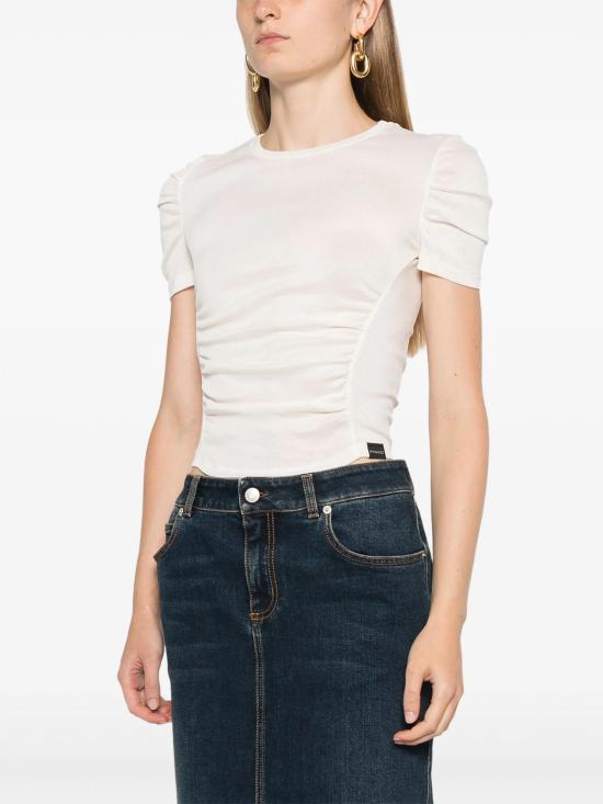  핑코 민소매 티셔츠 104155A24U Z12 BIANCO LATTE - PINKO