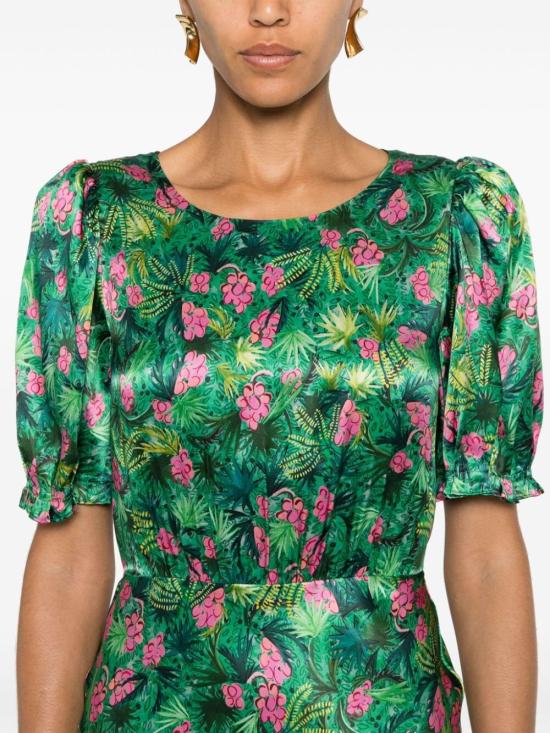 24FW 살로니 롱 원피스 109432080 PALMETTO FERN - SALONI