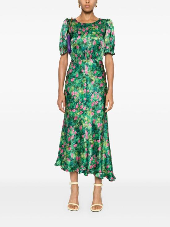 24FW 살로니 롱 원피스 109432080 PALMETTO FERN - SALONI