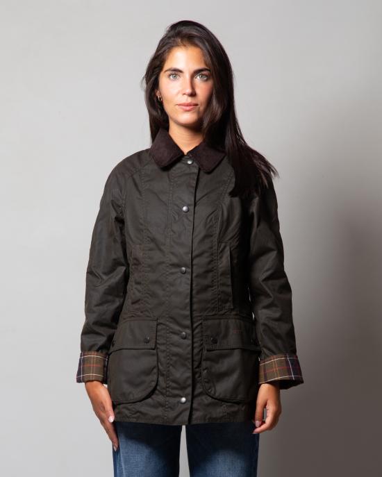 25FW 바버 클래식 비드넬 왁스 재킷 LWX0668 OL71 - BARBOUR