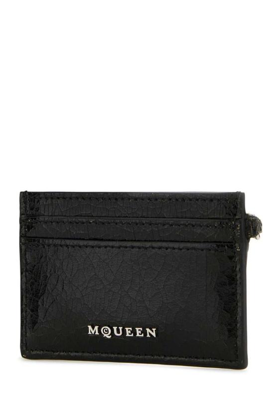 26SS 알렉산더 맥퀸 카드지갑 8050631AAUE 9769 Black - ALEXANDER MCQUEEN