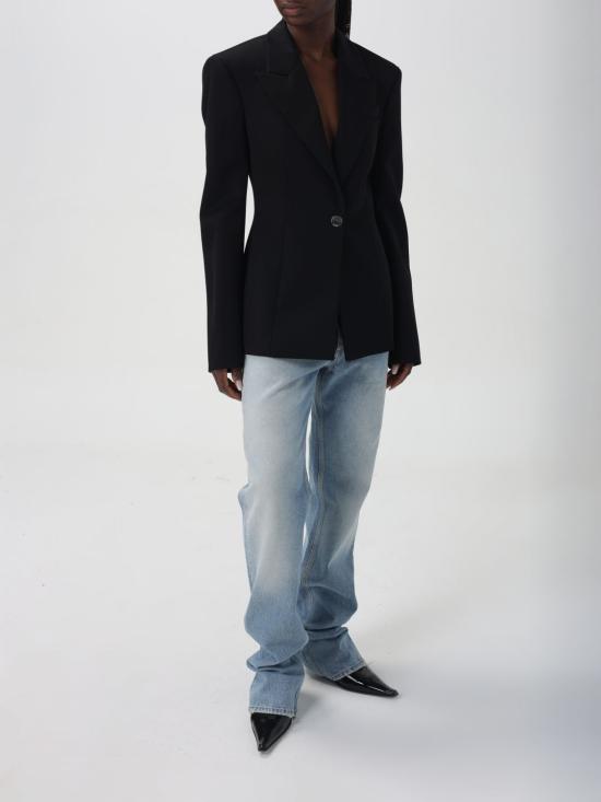  디 아티코 자켓 241WCG61W046 100 Black - THE ATTICO