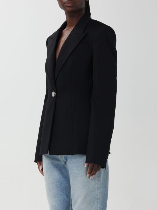  디 아티코 자켓 241WCG61W046 100 Black - THE ATTICO