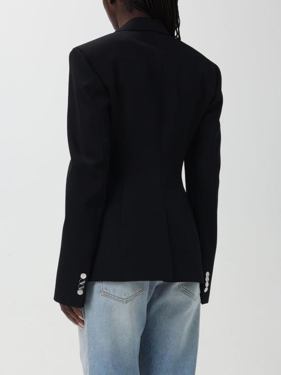  디 아티코 자켓 241WCG61W046 100 Black - THE ATTICO