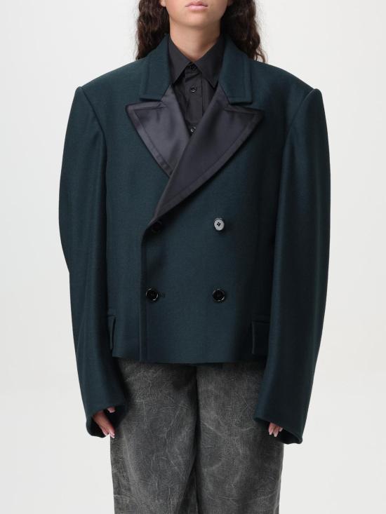 24FW MM6 메종마르지엘라 자켓 S52BN0135S52207 650 Green