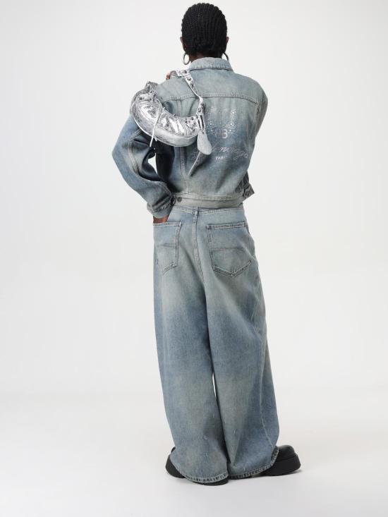  발렌시아가 LE CAGOLE 르 카골 XS 숄더백 6713090GT3Y 8122 Silver - BALENCIAGA