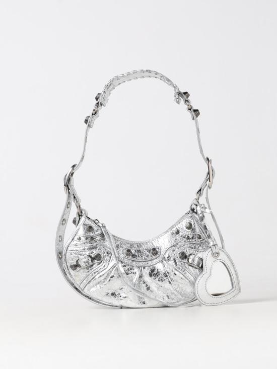  발렌시아가 LE CAGOLE 르 카골 XS 숄더백 6713090GT3Y 8122 Silver