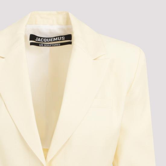  자크뮈스 숏 원피스 241DR016 1359 205 PALE YELLOW - JACQUEMUS