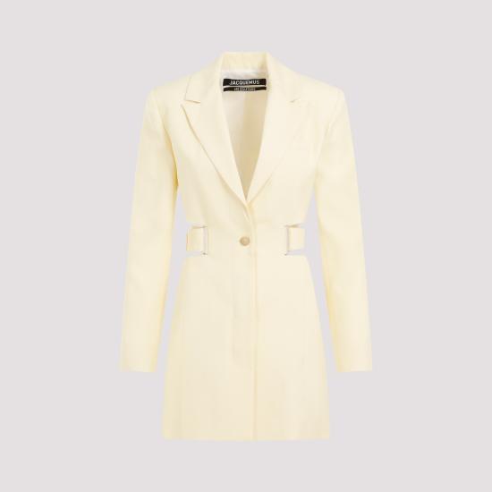  자크뮈스 숏 원피스 241DR016 1359 205 PALE YELLOW