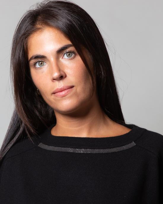 24FW 브루넬로 쿠치넬리 긴팔 티셔츠 M12167908 C101 NERO - BRUNELLO CUCINELLI