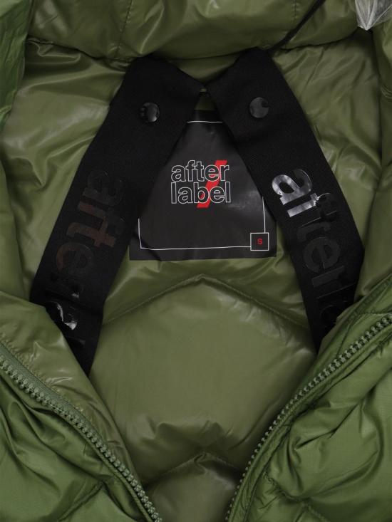 24FW 애프터라벨 숏패딩 HELSINKIN051 VERDE BOSCO 230144 GREEN - AFTER LABEL