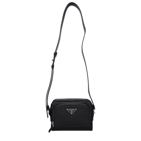  미세 하자 / 프라다 / 삼각 로고 사피아노 레더 크로스백 2VH1722FADDTOF0002 BPG