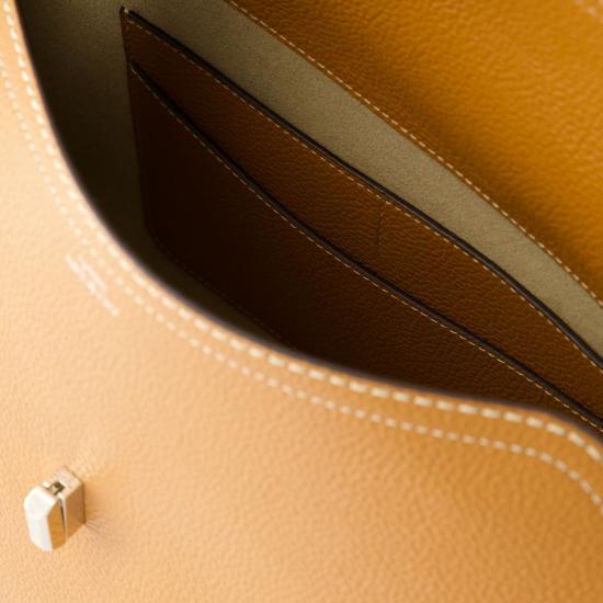  토템 T락 탑 핸들 백 234WLGBG427LE0030105 BROWN - TOTEME