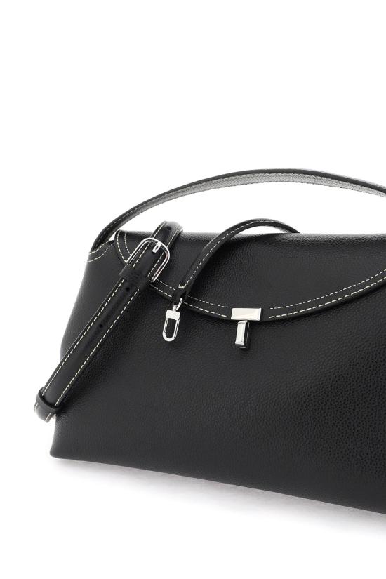  토템 T락 탑 핸들 백 234WLGBG427LE0030001 BLACK - TOTEME