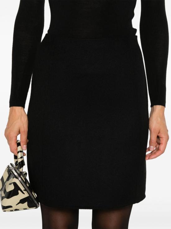 24FW 파로쉬 숏 스커트 D620970LEAK24013 Black - PAROSH