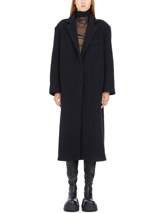 24FW 안드레아 야코브 코트 I24WINS09BLACK Black