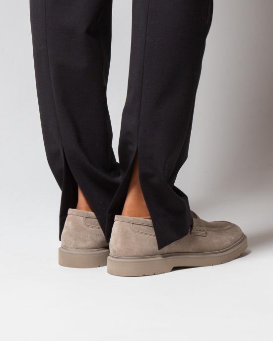  브루넬로 쿠치넬리 스트레이트 팬츠 M0W07P8584 C101 NERO - BRUNELLO CUCINELLI