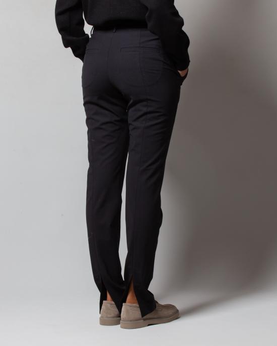  브루넬로 쿠치넬리 스트레이트 팬츠 M0W07P8584 C101 NERO - BRUNELLO CUCINELLI