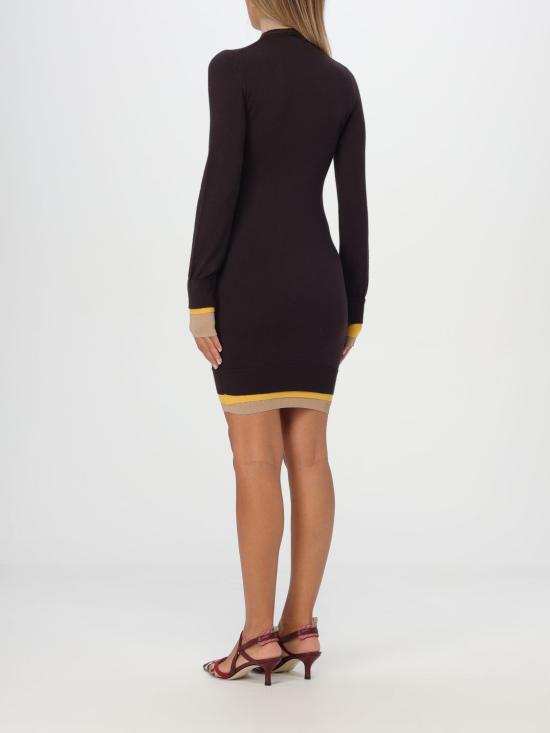 25FW 펜디 숏 원피스 FZDC36ASJG F0AU3 Wine - FENDI