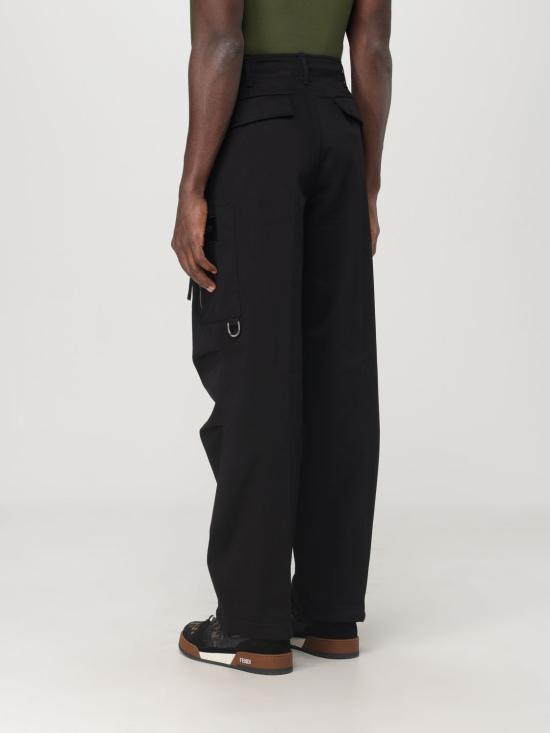 25FW 펜디 스트레이트 팬츠 FB0960AQMV F0QA1 Black - FENDI