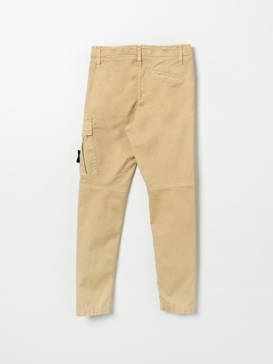 25FW [키즈] 스톤 아일랜드 스트레이트 팬츠 811630215 V0191 Beige - STONE ISLAND