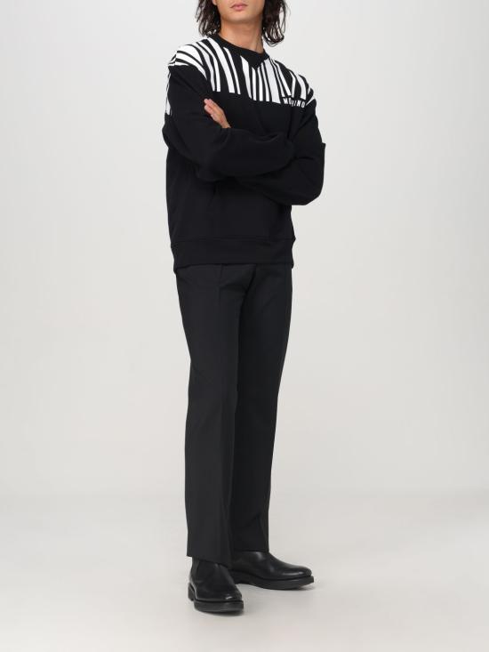 24FW 모스키노 긴팔 티셔츠 17025228 1555 Black - MOSCHINO