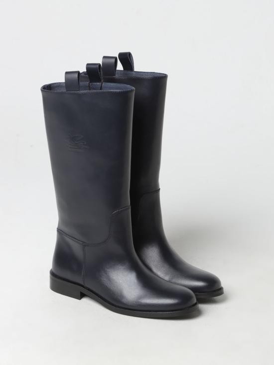 24FW [키즈] 에트로 미들 부츠 GV0A06Z1574 635 Navy - ETRO